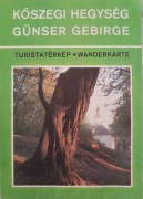 Kőszegi Hegység Túristatérkép - Günser Gebirge Wanderkarte