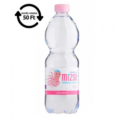 Mizse ásványvíz csendes 0.5l